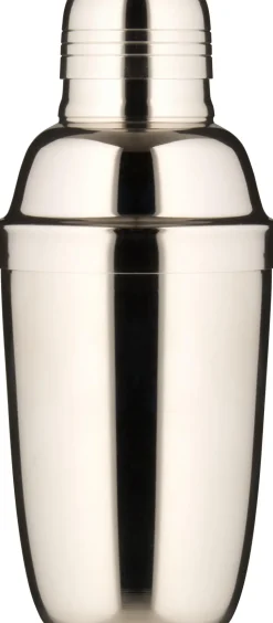 3 tlg. Cocktail Shaker Deluxe, Edelstahl - 300ml