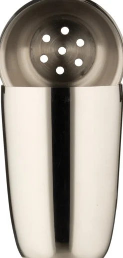 3 tlg. Cocktail Shaker Deluxe, Edelstahl - 300ml