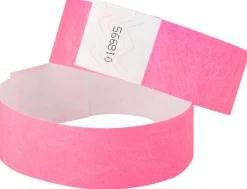 25 Tystar Kontrollbänder 25x2,5cm - pink