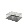 Abdeckung / Haube, Polycarbonat - 32,5x26,5x10cm (GN 1/2)
