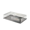 Abdeckung / Haube, Polycarbonat - 53x32,5x10cm (GN 1/1)
