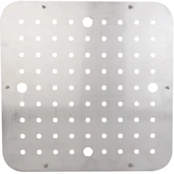 Abdeckung für Spülbecken, CNS gelocht - 40x40cm