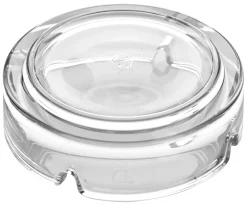 Aschenbecher Dresda, Glas, rund, stapelbar, Pasabahce (10,7cm)