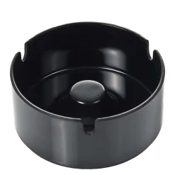 Aschenbecher schwarz - Melamin (10cm)