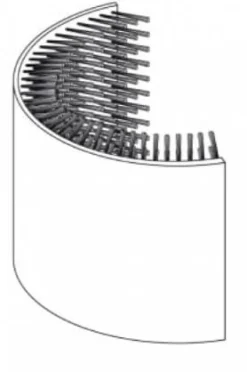 Außenrandbürste für Delfin Gläserspüler TS2100/3100