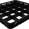 Aufsatz 25-Fach Spülkorb, schwarz - 50x50x4,5cm