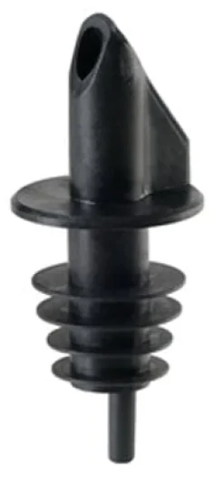 Ausgießer, Kunststoff, mittel - Schwarz