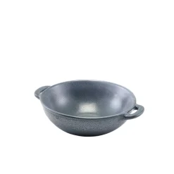 Balti-Schale Forge Steingut graphitgrau – 15 cm (6 Stk.)