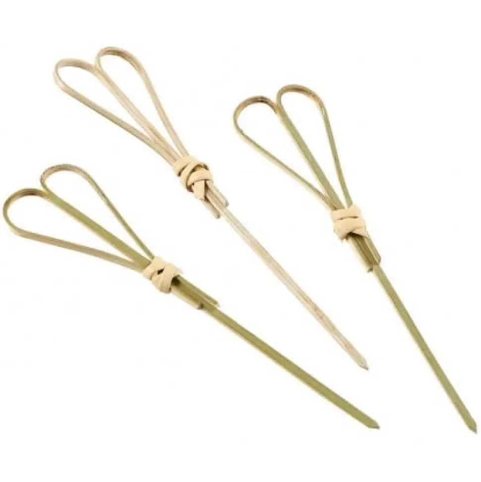 Bambusspieße Herzform - 12cm (100 Stk.)