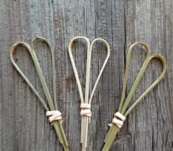 Bambusspieße Herzform - 18cm (100 Stk.)