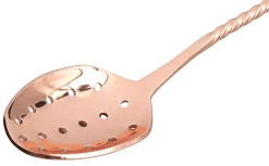 Barlöffel Biloxi Strainer, Edelstahl, kupferfarben - 34,5cm