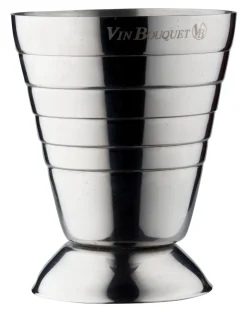 Barmaß / Jigger, mit Abstufung - Edelstahl (75ml)