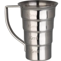 Barmaß / Jigger mit Henkel, Edelstahl (60ml/2oz)