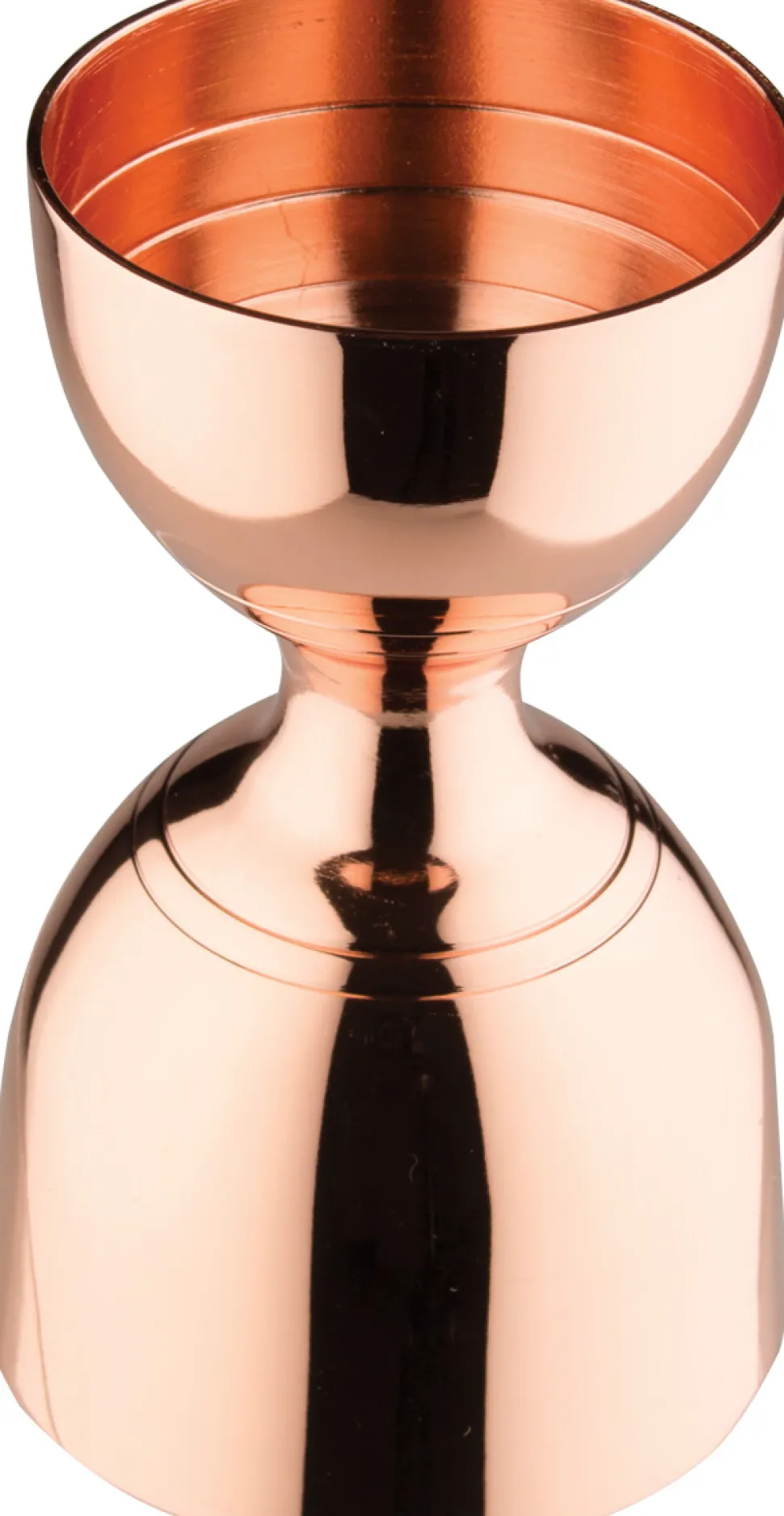Barmaß/ Bell-Jigger, kupferfarben - Edelstahl (30/60ml)