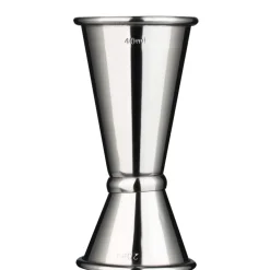 Barmaß/ Jigger poliert - Edelstahl (20/40ml)