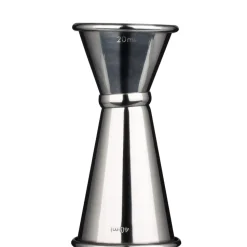 Barmaß/ Jigger poliert - Edelstahl (20/40ml)