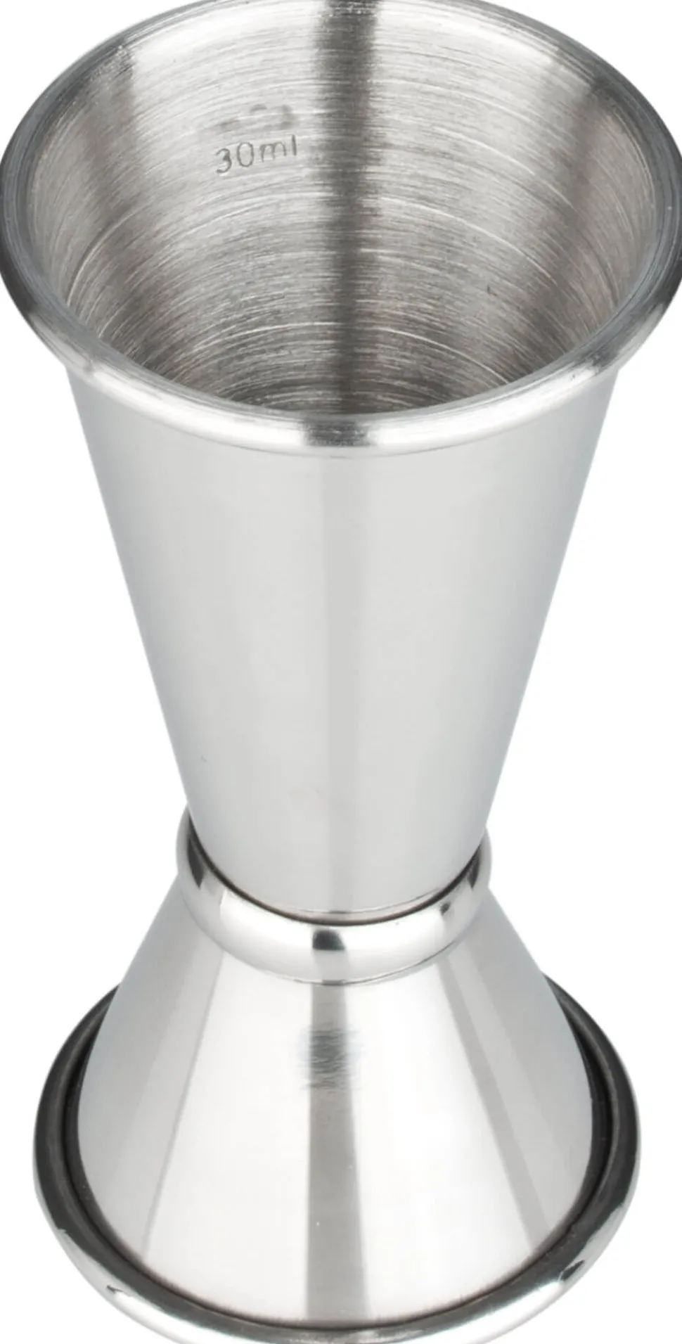 Barmaß/ Jigger poliert - Edelstahl (20/40ml)