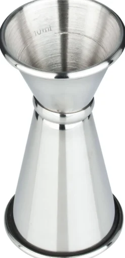 Barmaß/ Jigger poliert - Edelstahl (20/40ml)