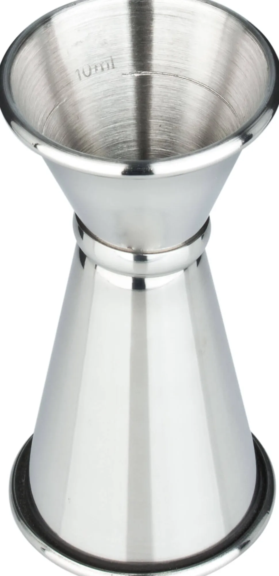 Barmaß/ Jigger poliert - Edelstahl (20/40ml)