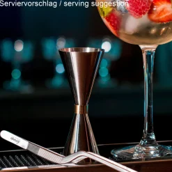 Barmaß Mr. Slim - Edelstahl (30/45ml)