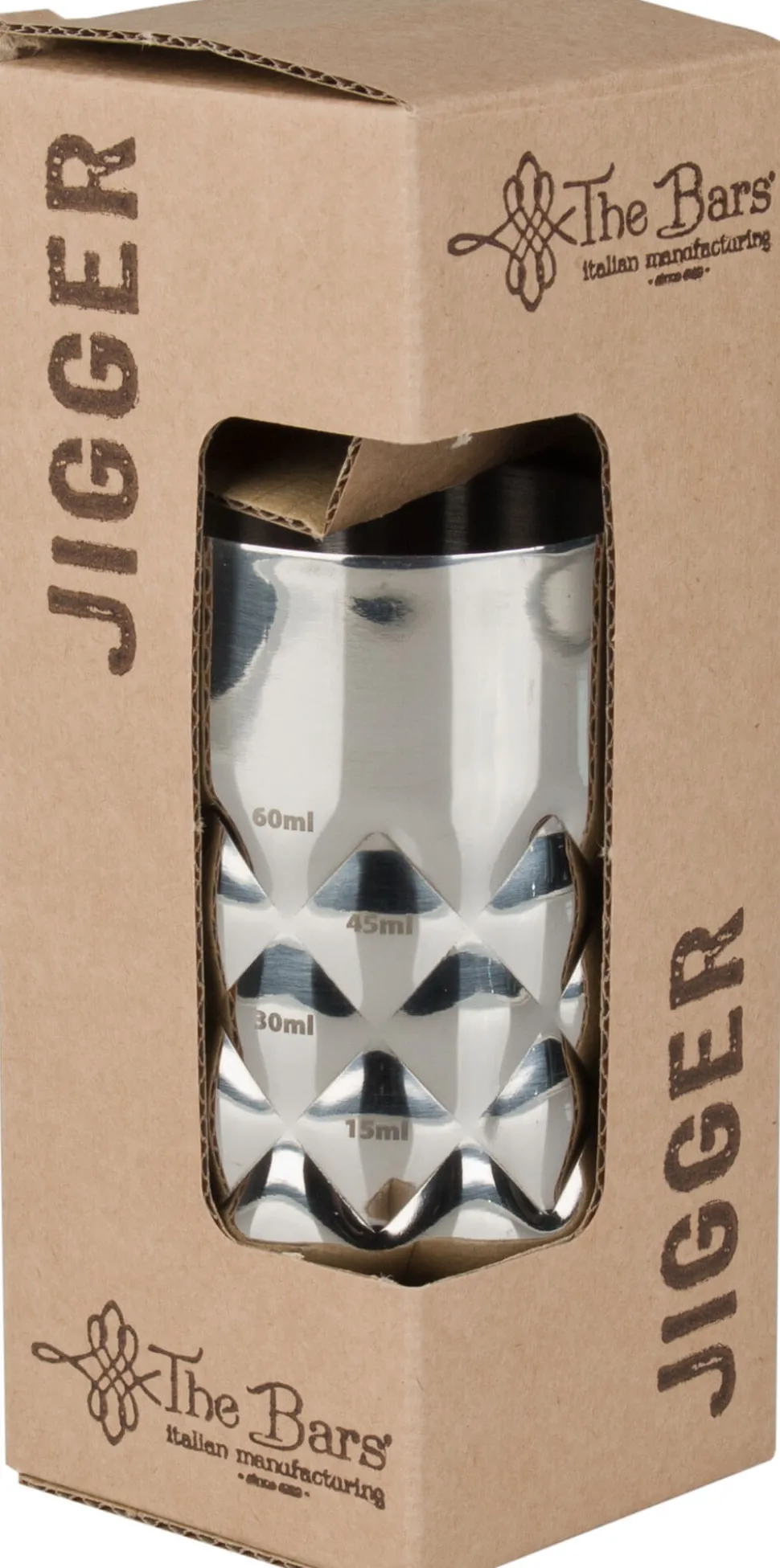 Barmaß Yarai Jigger - Edelstahl (15/30/45/60ml)