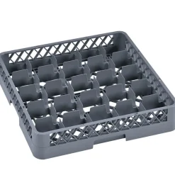 Basis Spülkorb 25-Fach, grau (Rack 98) - 50x50x10cm