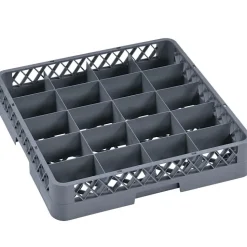 Basis Spülkorb 20-Fach, grau (Rack 98) - 50x50x10cm