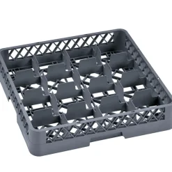 Basis Spülkorb 16-Fach, grau (Rack 98) - 50x50x10cm