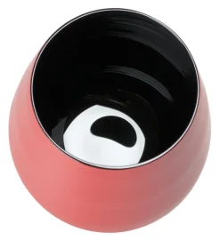 Becher, matt rot/schwarz, Elements Stölzle - 465ml