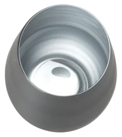 Becher, matt schwarz/silber, Elements Stölzle - 465ml