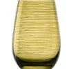 Becher Twister oliv, Stölzle - 465ml