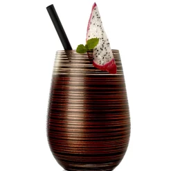 Becher Twister schwarz-bronze, Stölzle - 465ml