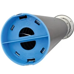 Becherspender Edelstahl, horizontal - medium (70-98mm Becher)