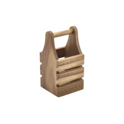 Besteckhalter, Akazienholz - 10x10x20cm