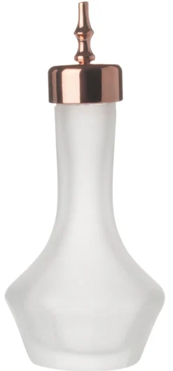 Bitterflasche satiniert, Prime Bar, Ausgießer kupferfarben - 30ml