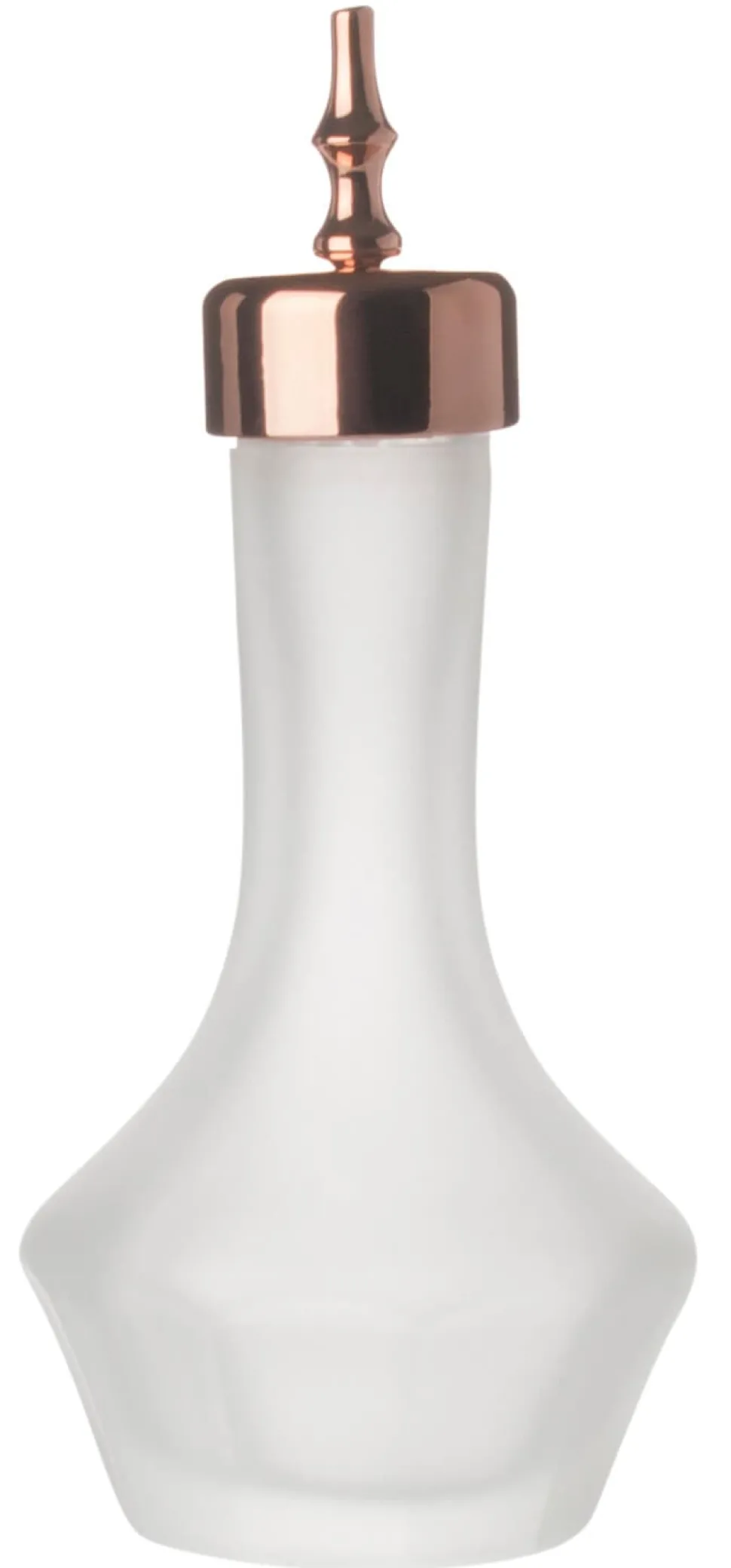 Bitterflasche satiniert, Prime Bar, Ausgießer kupferfarben - 30ml