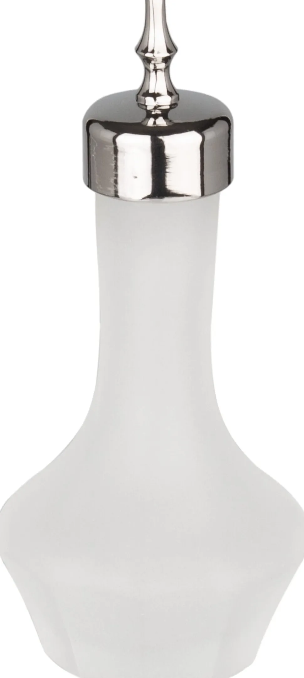 Bitterflasche satiniert, Prime Bar, Ausgießer silberfarben - 30ml