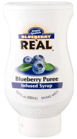 Blueberry Real - Blaubeersirup (500ml) - Blueberry