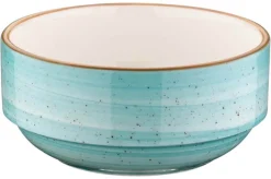 Bonna Aura Aqua Banquet Stapelschale 14cm, 50cl türkis - 12 Stück