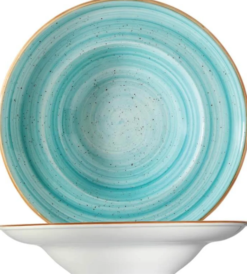 Bonna Aura Aqua Gourmet Pastatteller 27cm türkis - 6 Stück