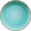 Bonna Aura Aqua Gourmet Teller flach 17cm türkis - 12 Stück