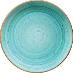 Bonna Aura Aqua Gourmet Teller flach 17cm türkis - 12 Stück