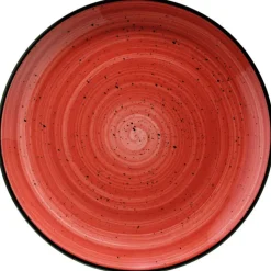 Bonna Aura Passion Gourmet Teller flach 30cm rot - 6 Stück