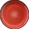 Bonna Aura Passion Gourmet Teller flach 25cm rot - 12 Stück