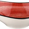 Bonna Aura Passion Stream Schale 27x19cm, 75cl rot - 6 Stück