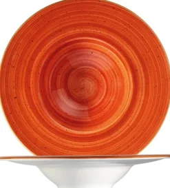 Bonna Aura Terracotta Banquet Pastateller 28cm orange - 6 Stück