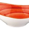 Bonna Aura Terracotta Stream Schale 10x7,5cm, 4,5cl orange - 24 Stück