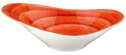 Bonna Aura Terracotta Stream Schale 10x7,5cm, 4,5cl orange - 24 Stück