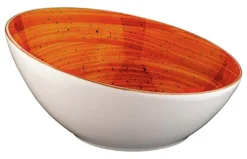 Bonna Aura Terracotta Vanta Schale 8cm, 6cl orange - 24 Stück