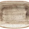 Bonna Aura Terrain Gourmet Rechteckschale 17x11,5cm beige - 12 Stück